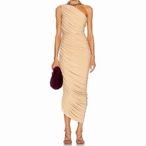 Norma Kamali Diana One-Shoulder Gown